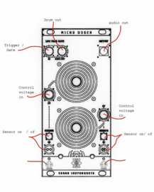 MICRO DOSER  ! EURORACK DRUM /OSC