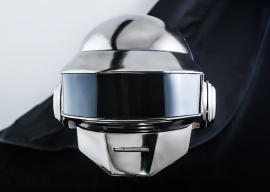 Daft Punk Thomas helmet chrome