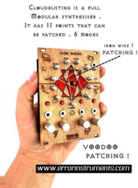 NEW ! Cloudbusting eurorack  wood