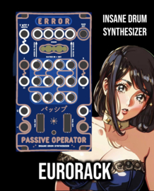 PO .Passive Operator: drum synth eurorack