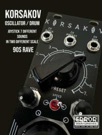 Korsakov . Multi oscillator drum. 90,s RAVE