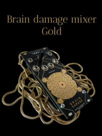 Brain damage MIXER eurorack gold