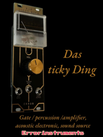 Das Ticky ding  eurorack gold