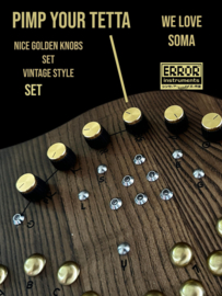 SOMA TERRA KNOB SET gold 7x