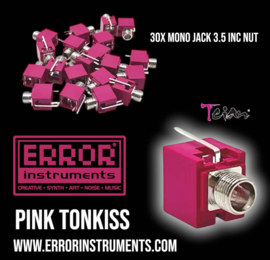Pink Tonkiss. mono jack 3.5