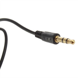 3.5mm M/F 1M Stereo Headphone Cable with Volume Control