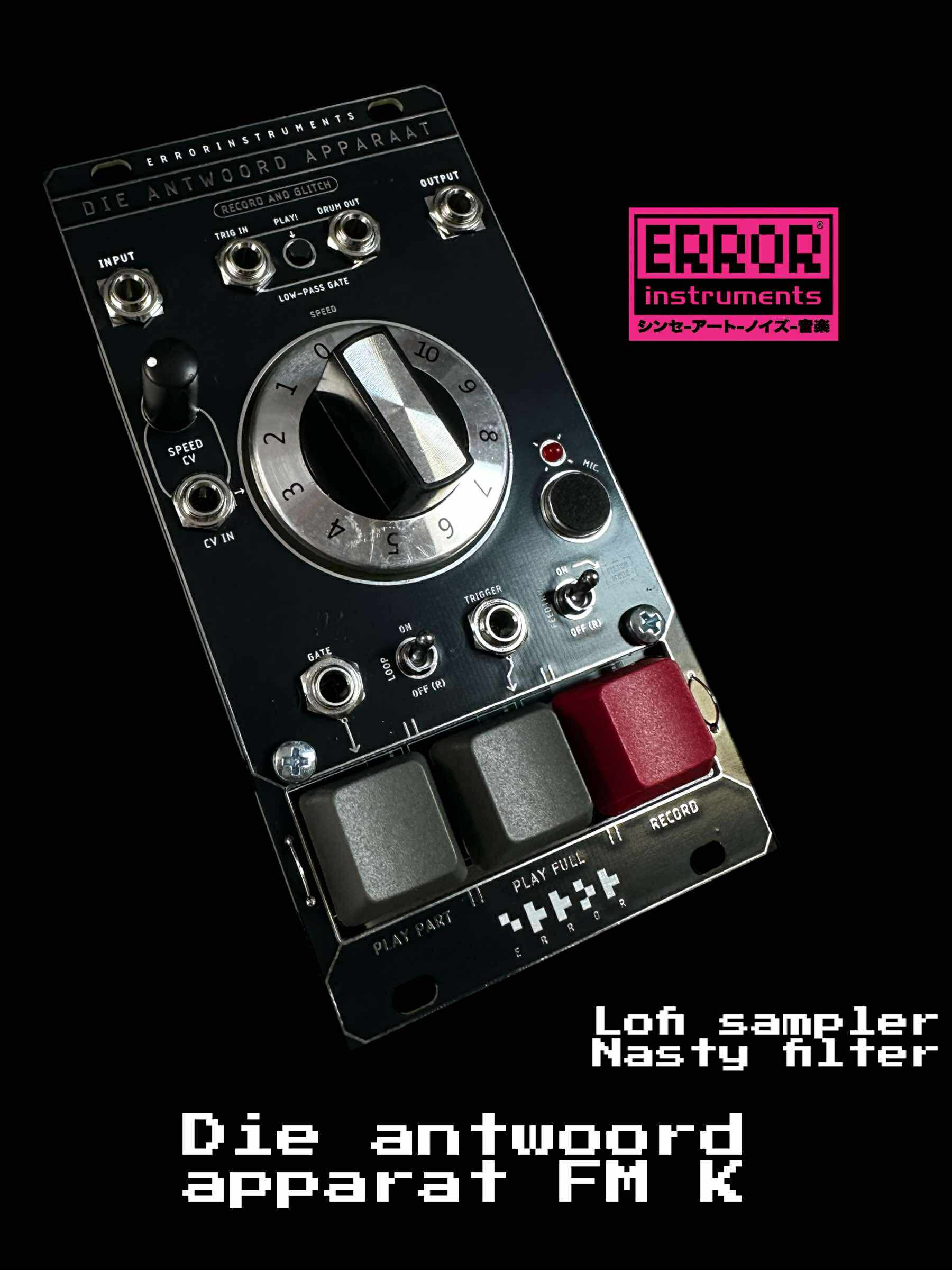 DIE ANTWOORD APPRAAT eurorack FM K