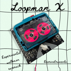 LOOPMAN X bleu eurorack