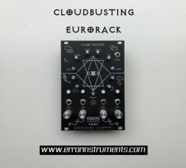 NEW cloud busting . black gunmetal panel - Error Instruments