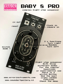 BABY 8 PRO  Step sequencer .