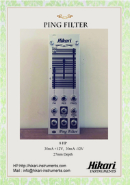 HIKARI INSTRUMENTS PING FILTER | NEW !! on ERROR ! EURORACK. and