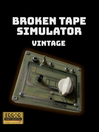 Broken tape simulator vintige