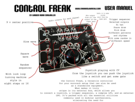 Control freak  cv trigger controller