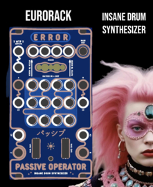 PO .Passive Operator: drum synth eurorack