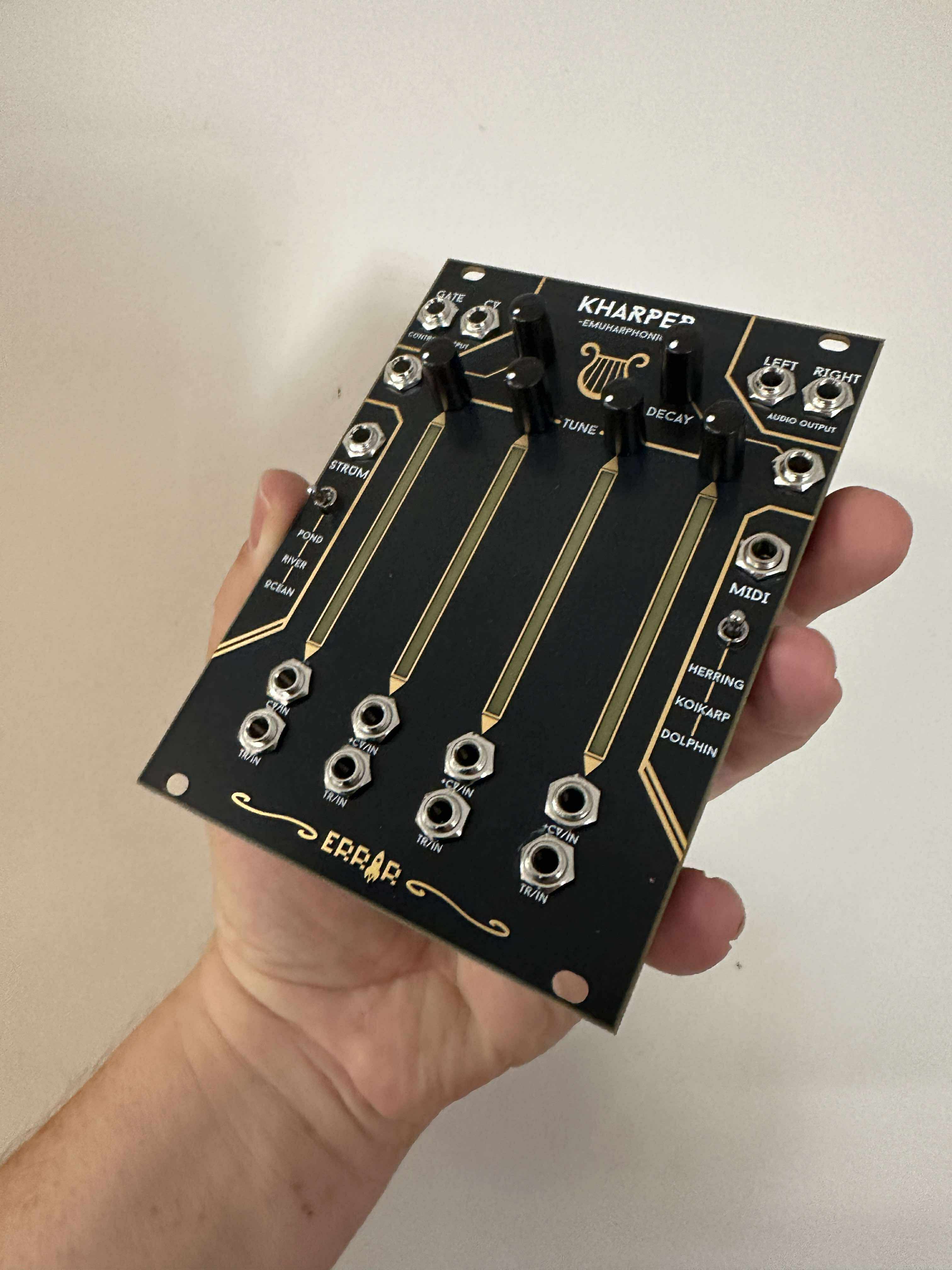 kHarper eurorack pre salle