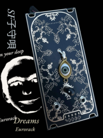 DREAMS black moth GOLD eye