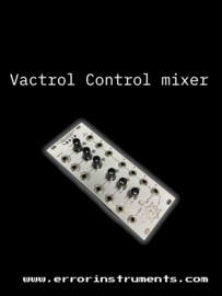 Vactrol control mixer blanka