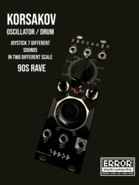 Korsakov . Multi oscillator drum. 90,s RAVE