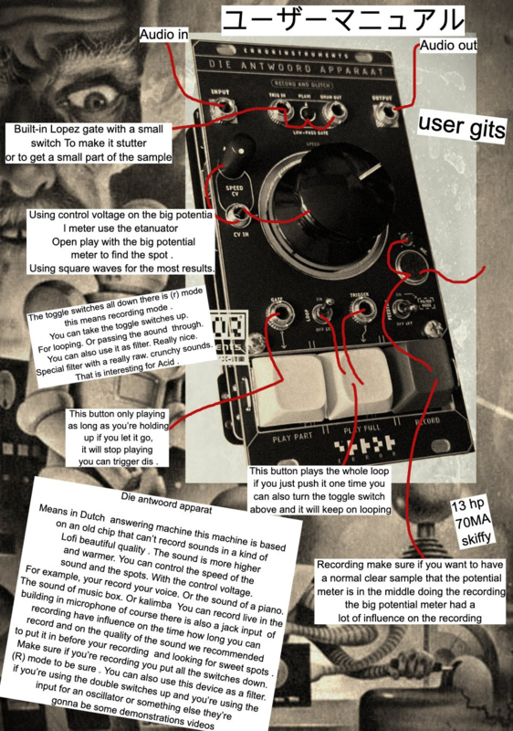 DIE ANTWOORD APPRAAT eurorack FM K