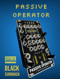 PO .Passive Operator: drum synth eurorack (BLACK)