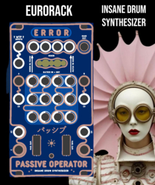 PO .Passive Operator: drum synth eurorack