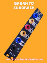 Banana to eurorack.  v2.   buchla converter