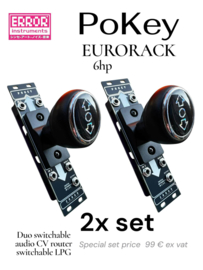 Pokey eurorack set 2x