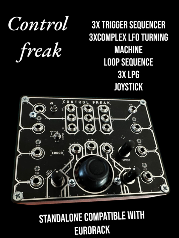 Control freak cv trigger controller, BRICKY FORMAT standalone box