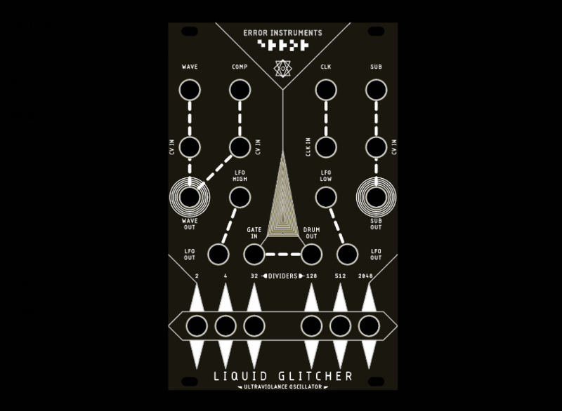 LIQUID GLITCHER .the only ultraviolance oscillator | NEW !! on