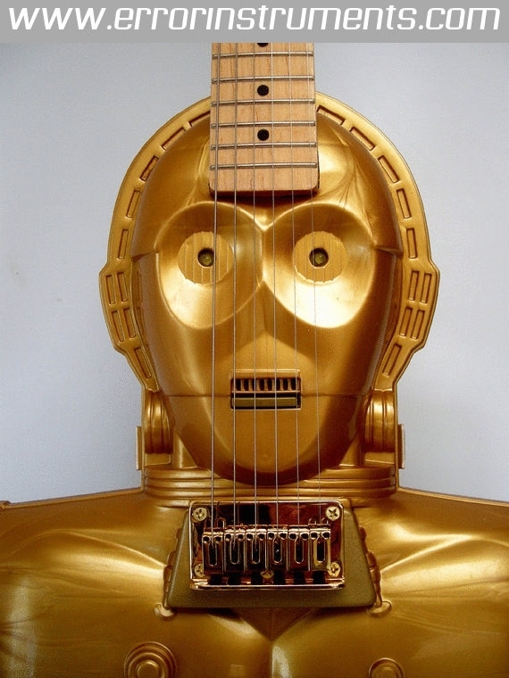 C3PO electric handmade star wars guitar