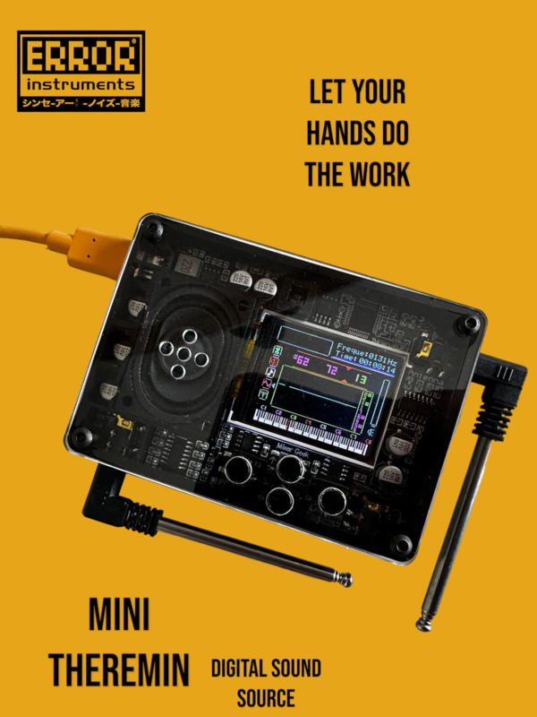Eraserhead theremin | ERROR-MODULAR | www.errorinstruments.com
