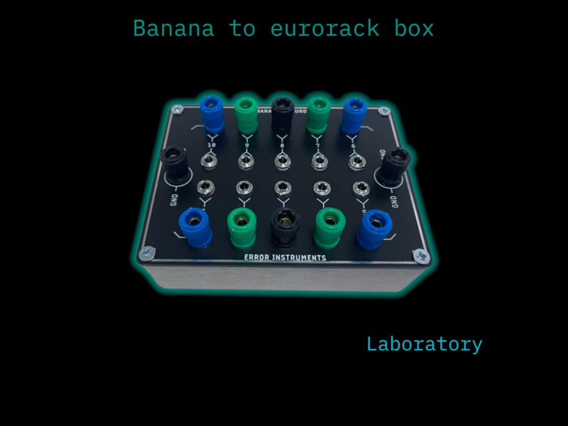 Banana to eurorack. v2. buchla converter | NEW !! on ERROR