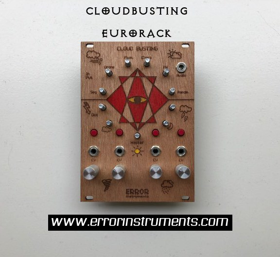 NEW ! Cloudbusting eurorack wood | ERROR-MODULAR | www 