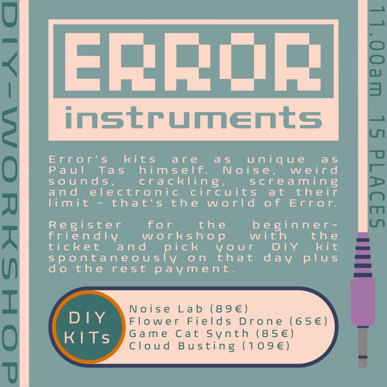 NEW !! on ERROR ! EURORACK. and more WELCOM | www.errorinstruments.com