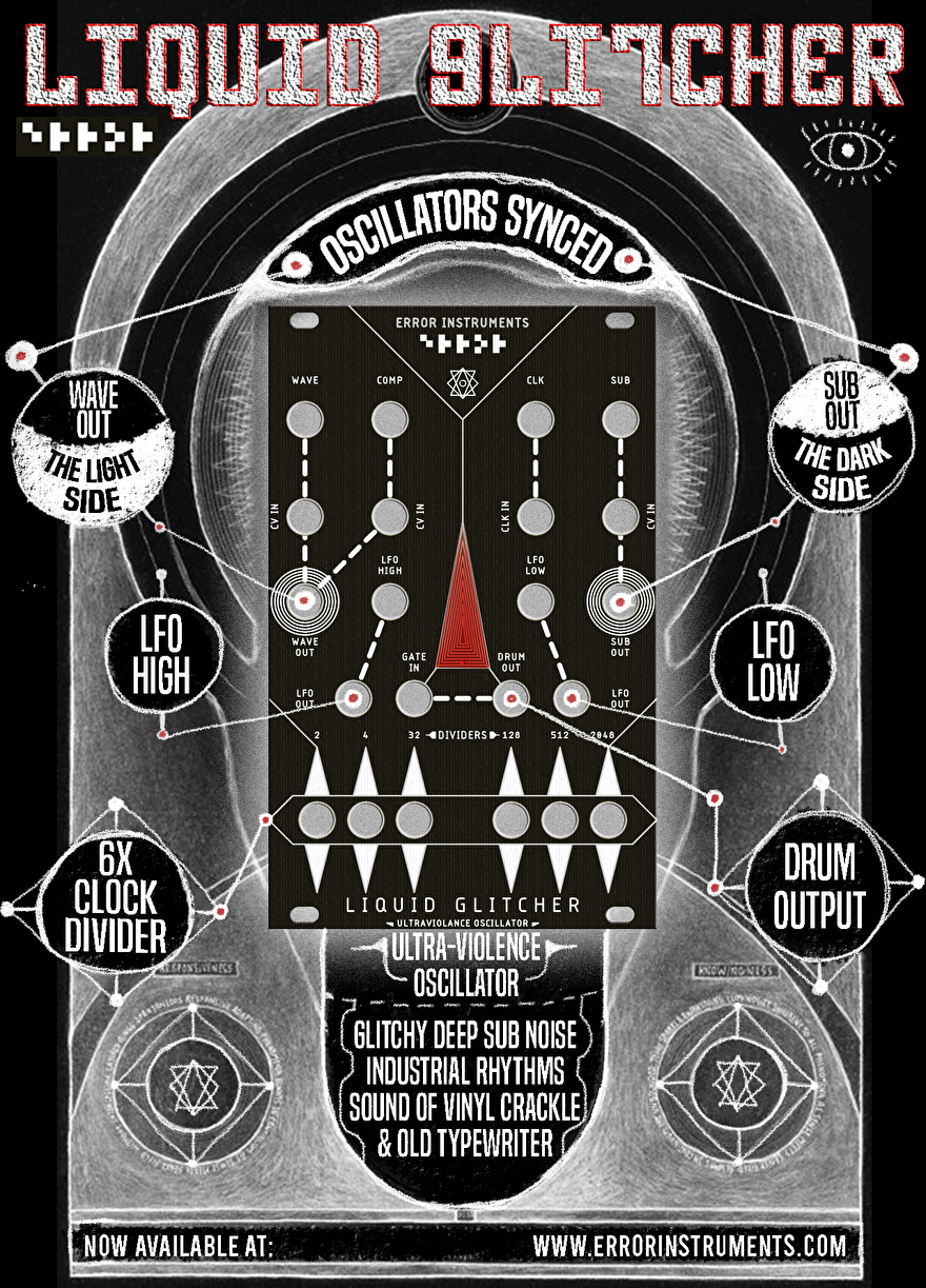 Error Instruments Liquid Glitcher ユーロラック Error Instruments 