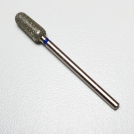 Cuticle clean bit - cylinder 5,5 mm Blauw