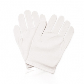 Cosmetische katoenen handschoentjes - 1 paar