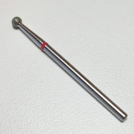 Cuticle clean bit - bal 3,1 mm Rood