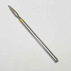 Cuticle clean bit - flame geel 2,3 mm