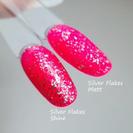 No Wipe - Silver Flakes High Gloss