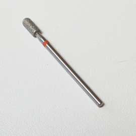 Cuticle clean bit - cylinder 3,5 mm Rood