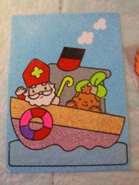 Sint en piet op de boot