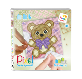 Pixel set teddybeer
