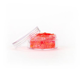 Chunky glitter fluoresent orange (8ml)