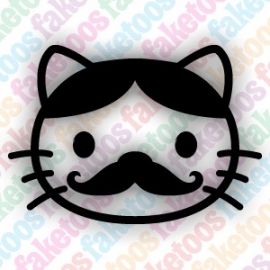 Hello Kitty - Mustache