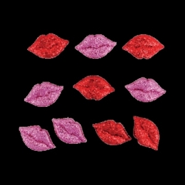Lippen glitter 10 stuks