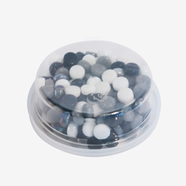 Colourful dots mix 75 gram - Monochrome