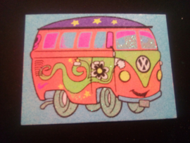 Flower power busje