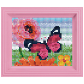 Geschenkverpakking Roze vlinder