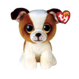 TY BEANIE BOO'S HUGO BULLDOG 15CM